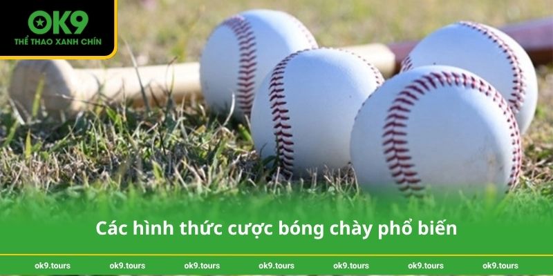 Các hình thức cược bóng chày phổ biến