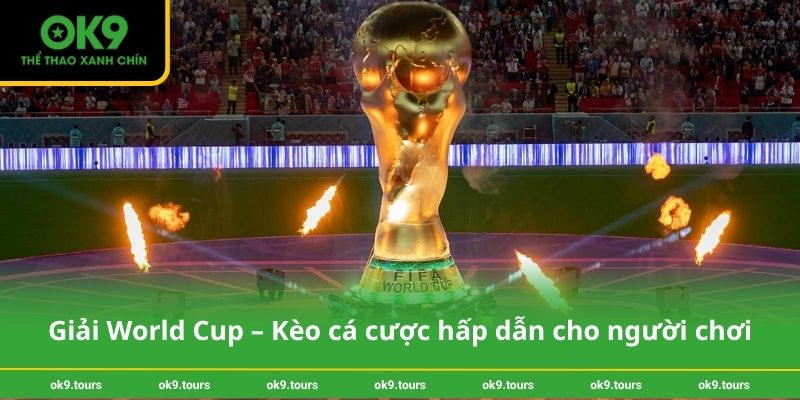 Giải World Cup – Kèo cá cược hấp dẫn cho người chơi