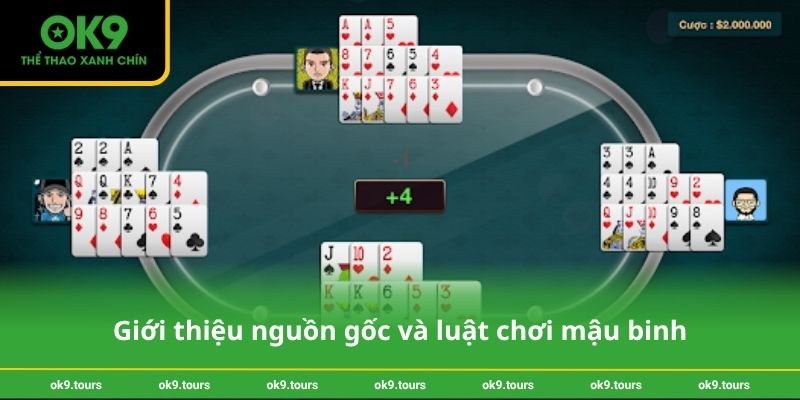 Giới thiệu nguồn gốc và luật chơi mậu binh