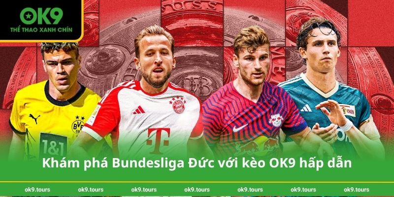 Khám phá Bundesliga Đức với kèo OK9 hấp dẫn